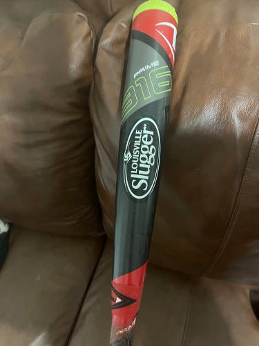 Used BBCOR Certified Louisville Slugger (-3) 28 oz 31" Prime 916 Bat