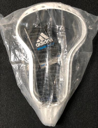 Adidas EQT Revolt Unstrung Attack Lacrosse Head Size 10 AP7110 White NWT
