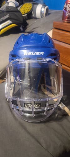 Used Large Bauer Re-Akt 95 Helmet