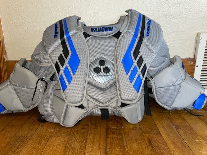 Used Small Vaughn Velocity VE8 Int Goalie Chest Protector