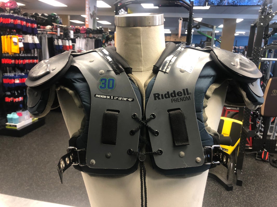 Riddell Power JPX SK Football Shoulder Pads w/Back Plate, Adult Medium  (16-17) - Great Condition!