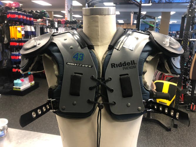 6x Riddell Phenom Shoulder Pads