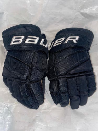 Almost New Bauer 14" Vapor Pro Team Hockey Gloves Black