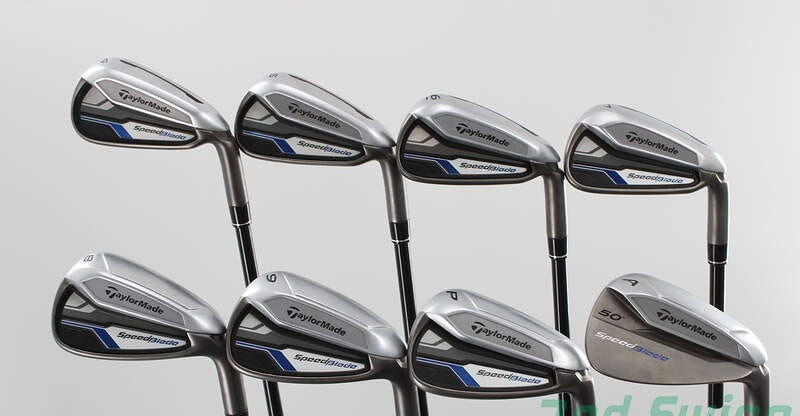 Taylormade Speedblade Iron Set 4-PW+AW Regular Flex Graphite  Right Flex