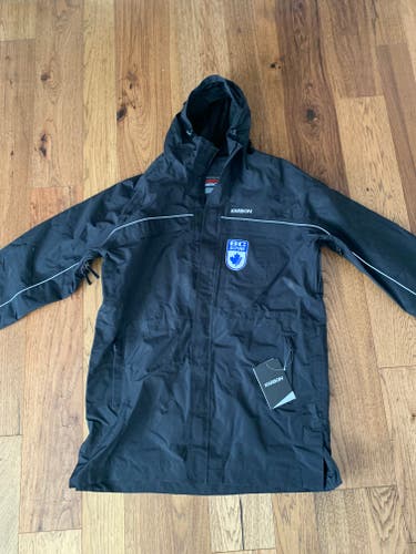 Black Men's Adult New Medium Karbon Poncho