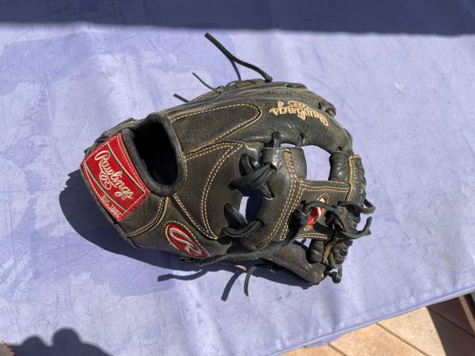 Used Right Hand Throw 11.25" Heart of the Hide Baseball Glove