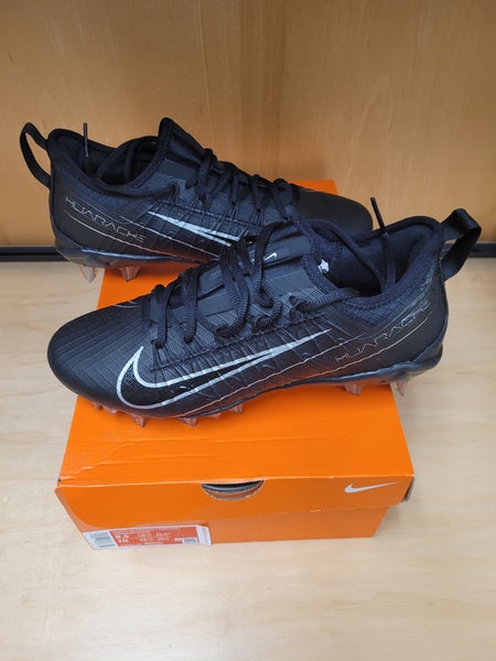 Black Adult New Size 8.5 (Women's 9.5) Molded Cleats Nike Huarache