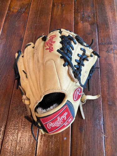 Used Rawlings Right Hand Throw Infield Gold Glove Elite Baseball Glove 11.5"