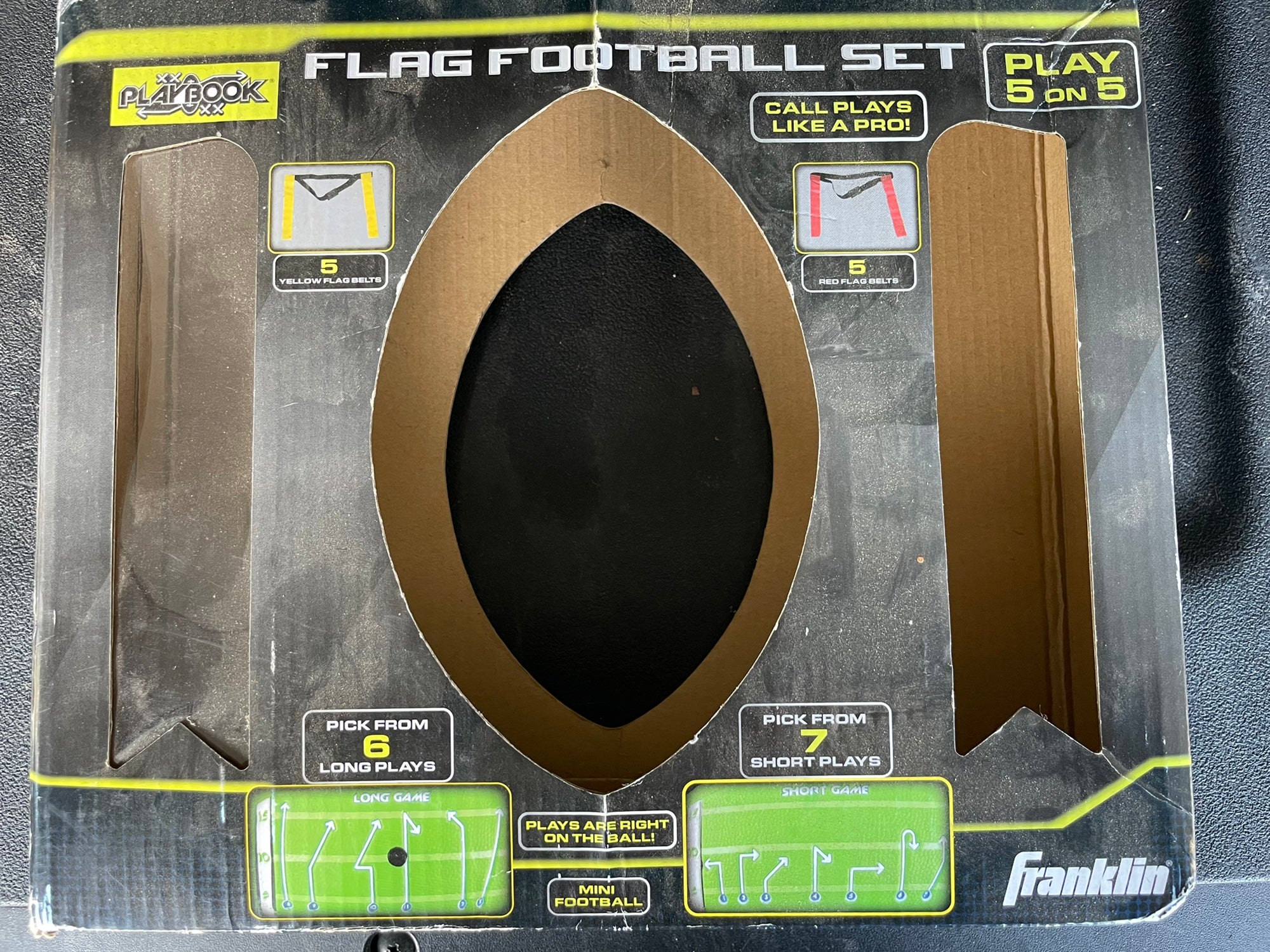 Franklin Playbook Flag Football Set, Mini