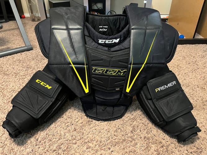 Used Medium CCM  Premier Pro Goalie Chest Protector