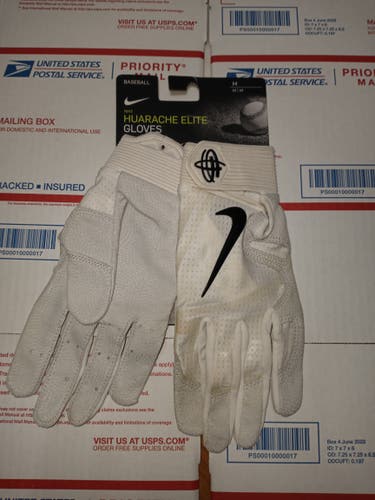 Nike Huarache Elite Batting Gloves sz medium