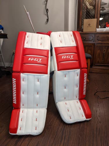 Used 33" Warrior Ritual GT Goalie Leg Pads