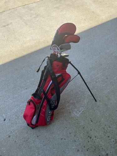 Used Junior Ping Right Handed Moxie Clubs (Full Set) 7 Pieces