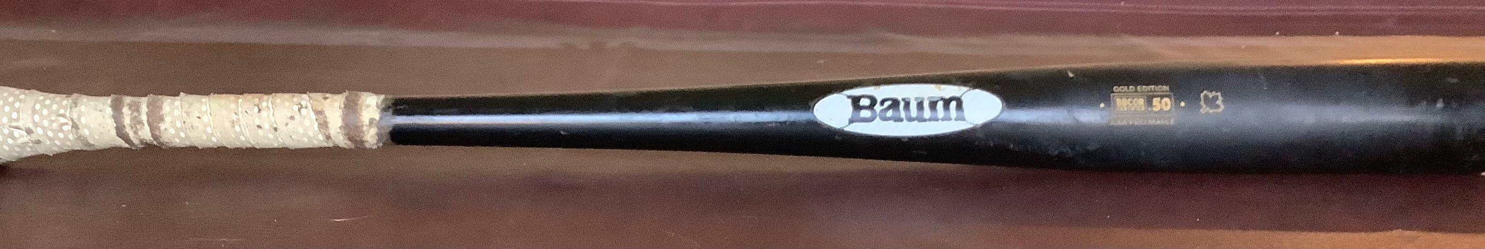 Used BBCOR Certified 2020 Wood Composite Baum Bat (-3) 29 oz 32"
