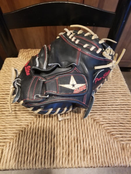 Used All Star Right Hand Throw Catcher's Pro elite Baseball Glove 32"