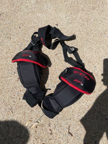 Used CCM Knee Pads With Strap