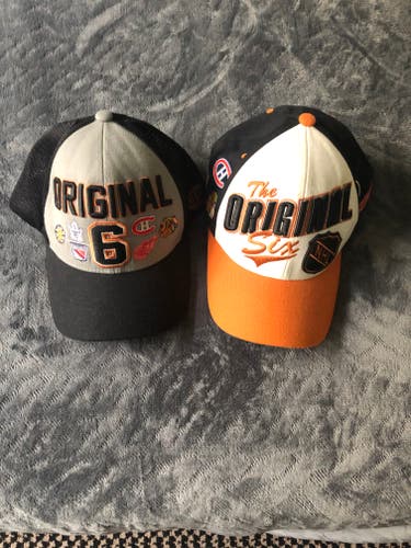 Original Six NHL Hat Bundle (2 Hats)