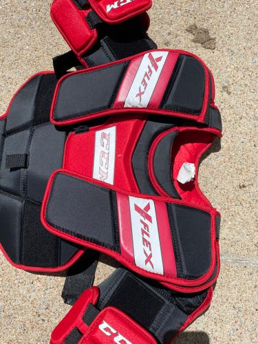Used Large CCM Y flex Goalie Chest Protector