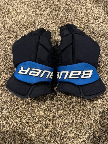 Bauer 14" Pro Stock Supreme 2S Pro Gloves- Winnipeg Jets