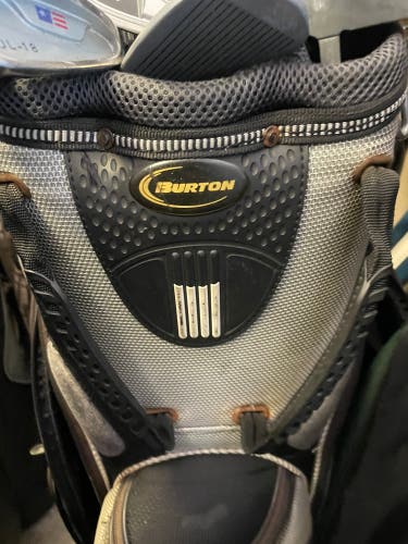 Burton golf cart bag multi pocket