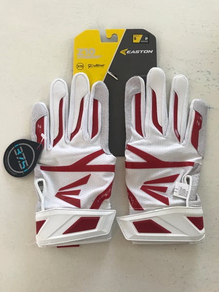 NEW Easton Z10 Hyperskin Batting Gloves (Adult Small)
