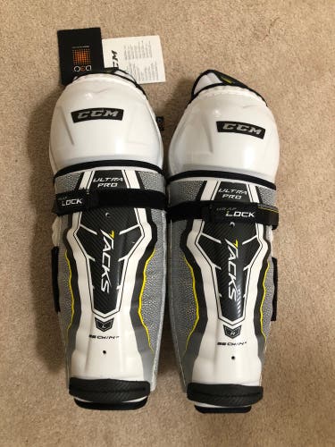 CCM Tacks Pro Stock Ultra Pro Shin Pads 14