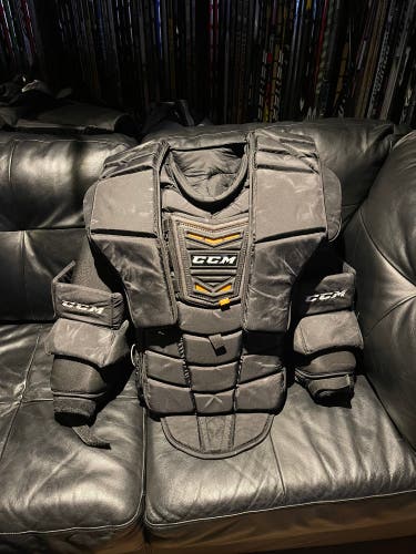 Used Large CCM Pro Stock Goalie Chest Protector