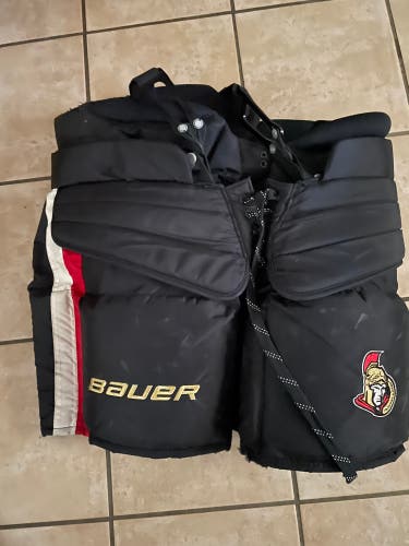 Ottawa Senators Bauer Hockey Goalie Pants