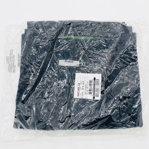 New in Bag Black NHL Reebok/CCM Edge Practice Hockey Socks-XL+-Black