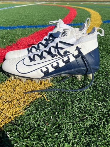 White Used Molded Cleats Nike Huarache