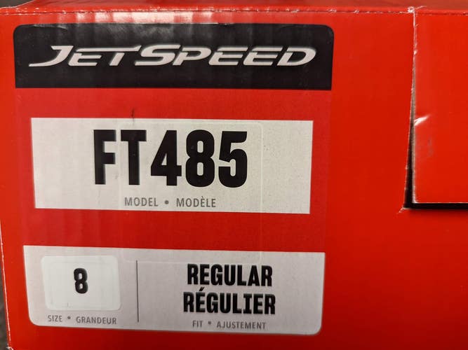 CCM JETSPEED FT485 SENIOR ICE HOCKEY SKATE 8.0