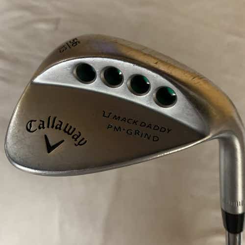 Used Callaway Mack Daddy Pm 56 Degree Regular Flex Graphite Shaft Wedge