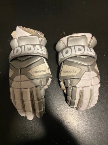 Used Player's Adidas 13" Eqt Berserker Lacrosse Gloves
