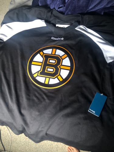 Boston Bruins Practice Jersey- Tim Thomas issued template