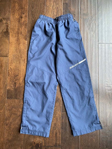 Navy Blue Used Youth Small Bauer Flex Hockey Pants