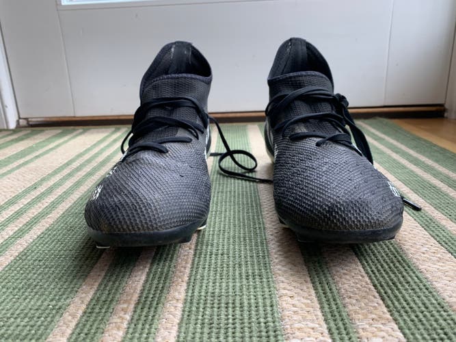 Black Adult Used Men's Size 8.0 (Women's 9.0) Molded Cleats Adidas Cleats