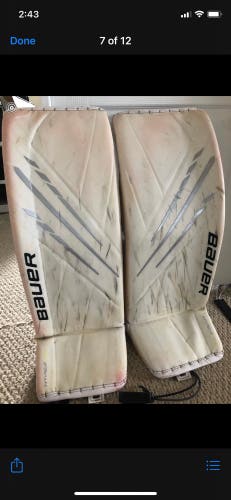 34" Bauer  Hyperlite Goalie Leg Pads