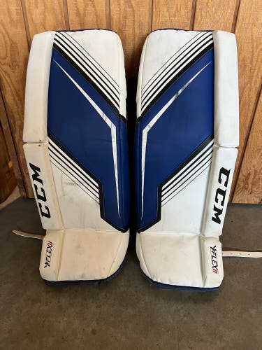 26" CCM YT Flex II Goalie Leg Pads
