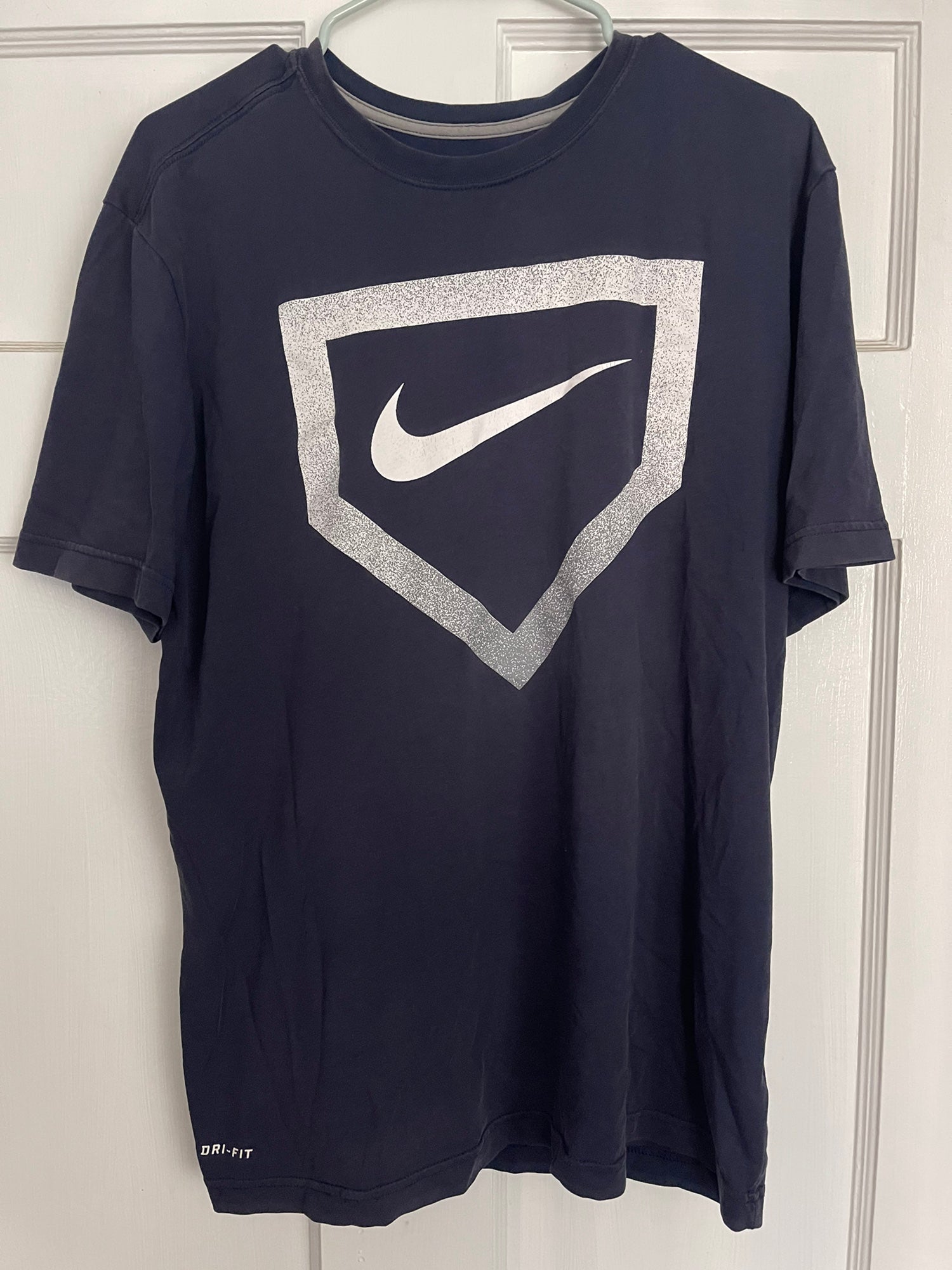 Nike Dri-fit Baseball T-shirt in White for Men