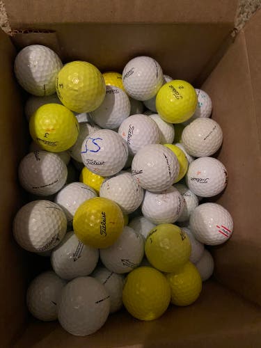 72 Assorted Titleist  Golf Balls