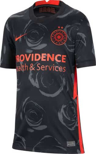 NWT youth size Small Portland Thorns Soccer Nike 2020 away Jersey Home MLS