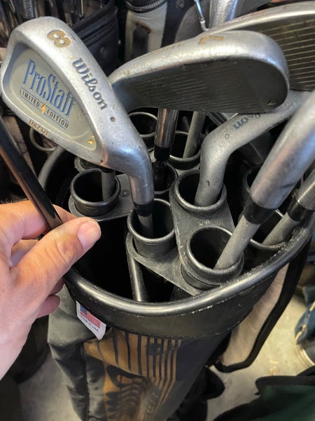 Wilson golf bag plus 9 pc golf set RH