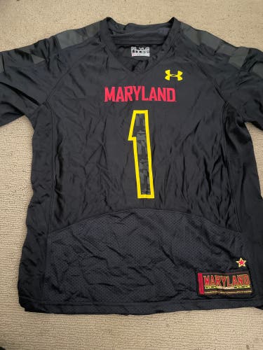 MARYLAND LACROSSE BLACKOUT REPLICA JERSEY