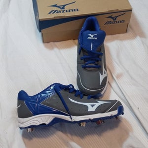 NEW MIZUNO 9-SPIKE ADV. SWAGGER 2 LOW BASEBALL CLEATS MENS 11.5 SPIKES SHOES