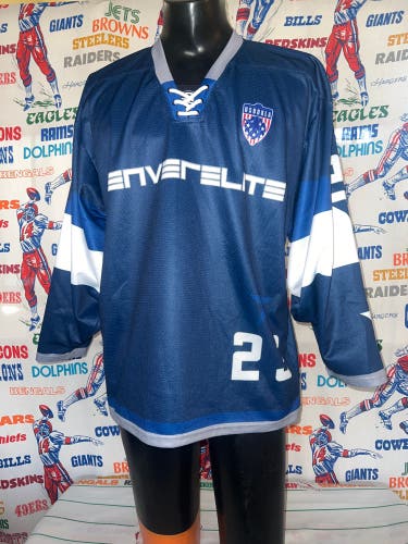 Denver Elite USBOXLA Box/ Indoor Lacrosse jersey #23 Size Medium And Red Box Jersey Bundle
