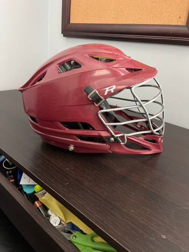 Maroon cascade R Helmet