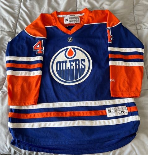 Youth Edmonton Oilers jersey