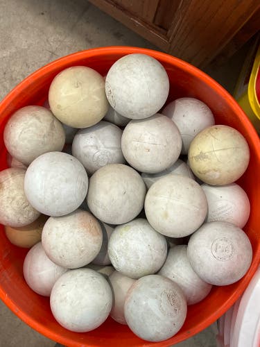 white 36 Pack (3 Dozen) Lacrosse Ball