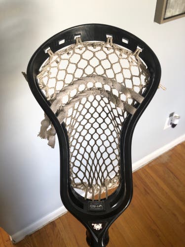 ECD DNA Head on ECD Carbon 2.0 Box Shaft Strung with Hero 3.0 Semi-Soft Mesh