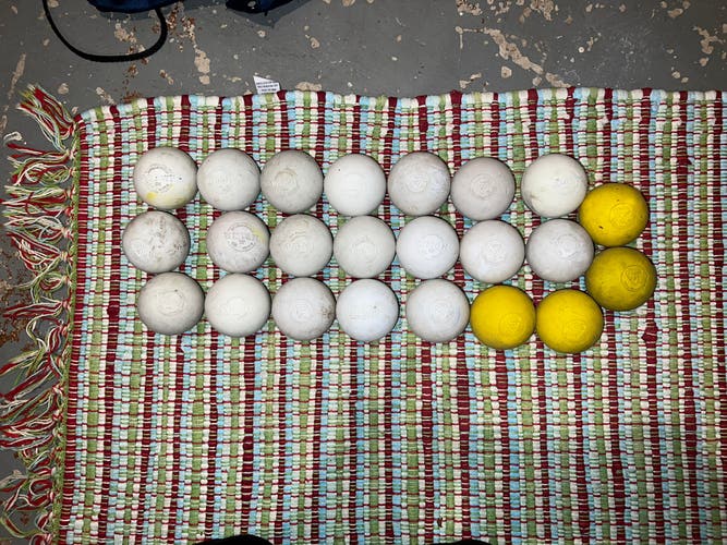 23 Pack of Lacrosse Balls